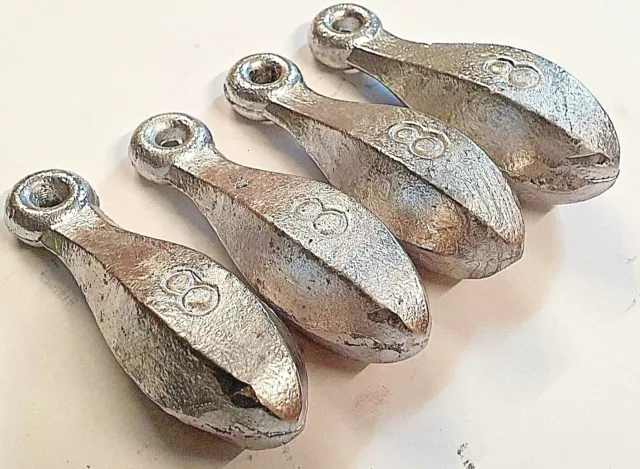 FISHING SINKERS, BULK BUY 8oz SNAPPER FISHING TACKLE.