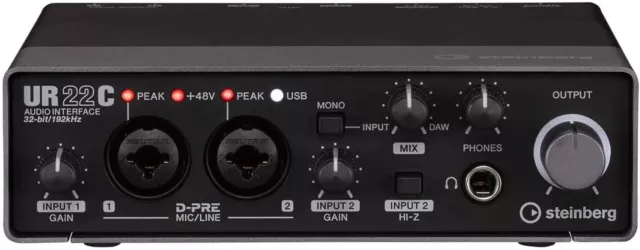 Steinberg UR22C Audio Interface - Schwarz