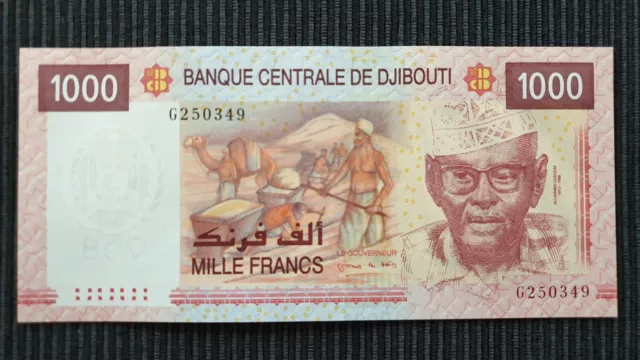 DJIBOUTI 1000 Francs 2005 P42a UNC Banknote