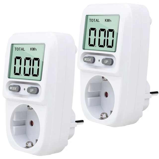 Contatore Costi Energetici 2 Pezzi Misuratore Costi Energetici Cont P8N4