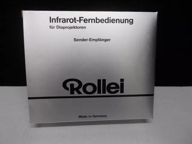 Rollei Ir Remote Control 02 For Diaprojektoren, No. 591040, Transmitter + Receiv
