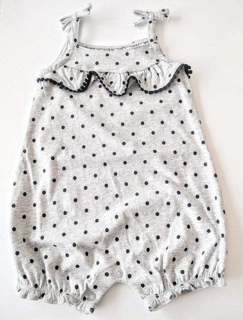 Baby Girl Carter's Polka Dot Romper 3 & 9 months