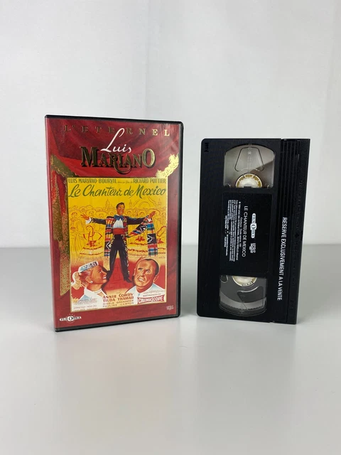 ANCIENNE CASSETTE VHS, Luis Mariano, Le Chanteur de Mexico, Film Office ...