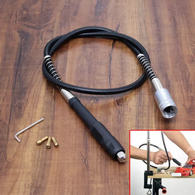 Dremel Flexible Shaft Extension Cord Non-Slip 42" 107cm For Dremel Rotary Tool