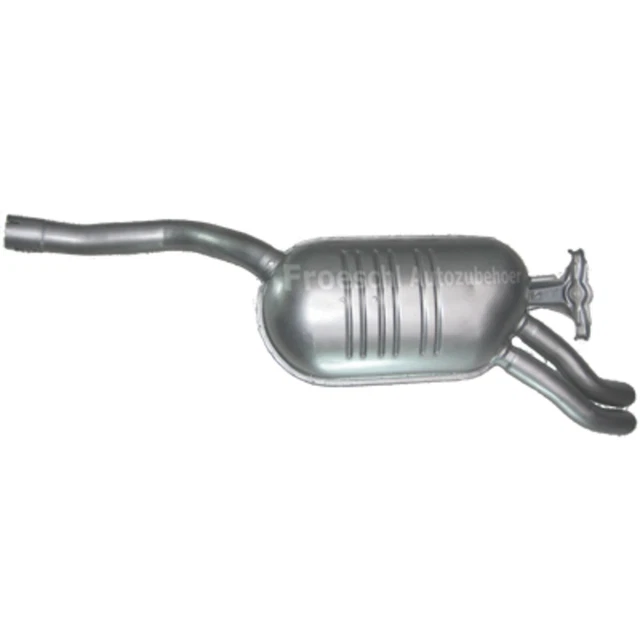 Silencieux Arrière D'échappement Pour Mercedes W202 C200 C220 - Neuf - Garantie 2 Ans