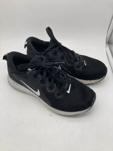 Nike Legend React Womens Running Shoes Black White Size 7 Jogging Sneakers