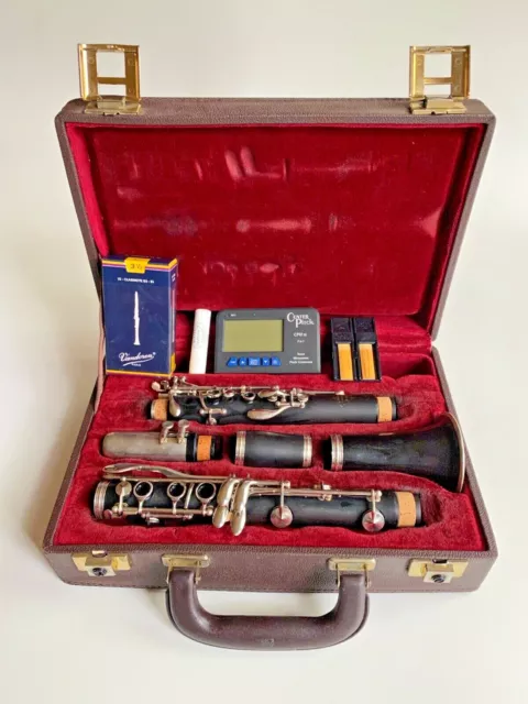 Buffet Crampon E11 Bb Wood Clarinet Repadded, Serviced Made In Germany + Extras