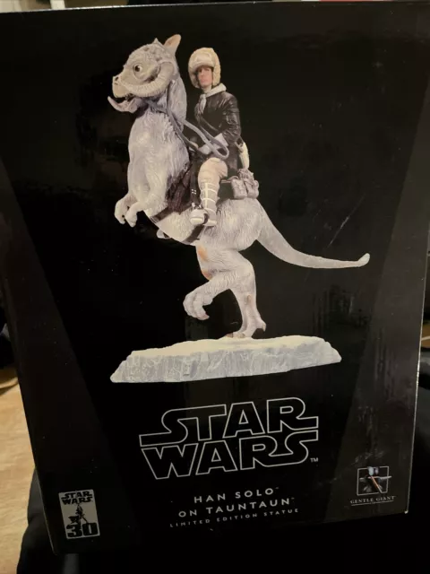 Gentle Giant Star Wars Empire Strikes Back Han Solo On Tauntaun Statue 1735/3000