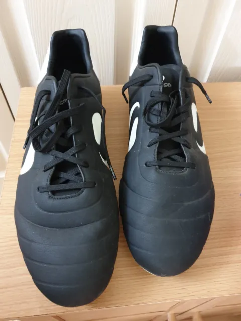 Sondico Strike Football Boots Size 12 Black White