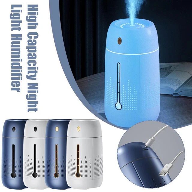 New Large Capacity Night Light Humidifier USB Silent Aromatherapy Desktop T1H3