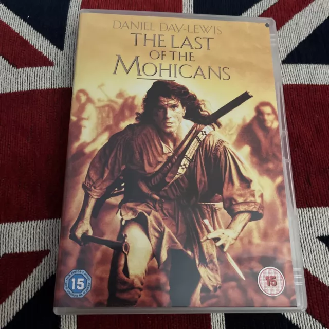 The Last of the Mohicans DVD (2001) Daniel Day-Lewis, Like New