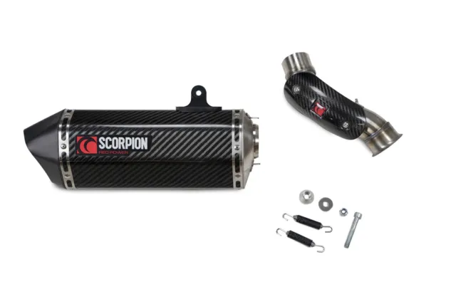 Scorpion Exhaust Serket Taper Slip-On Carbon Fibre KTM 890 2020 - 23