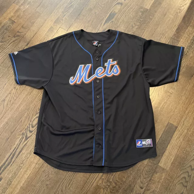 NEW YORK METS PEDRO MARTINEZ MAJESTIC MLB BASEBALL JERSEY ADULT XL – The  Felt Fanatic