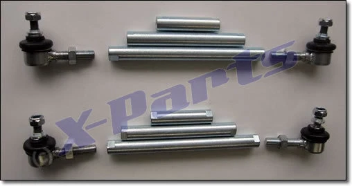 2x Barre De Couplage / Support Pendulaire Arrière Pour BMW Série 5 E60/E61 & Série 6 E63/E64 - Longueur 132mm, Filetage M10 & M12 - 8