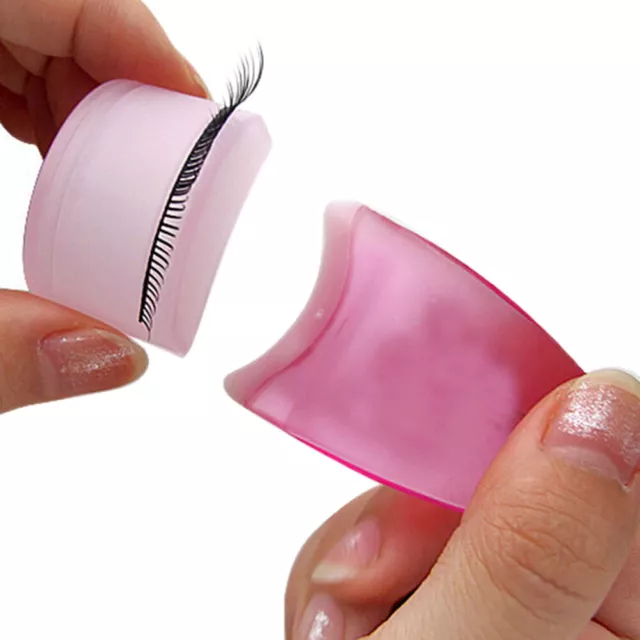 Cute False Eyelash Applicator Mascara Eyelash Clip Curler Tweezers JM.7H 3