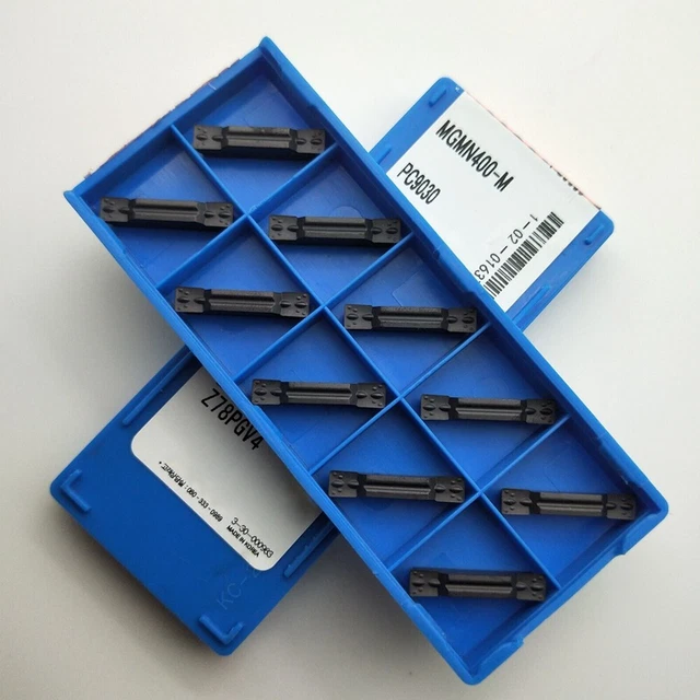 Reliable Performance Carbide Inserts 10pcs MGMN400M PC9030 Easy Replacement
