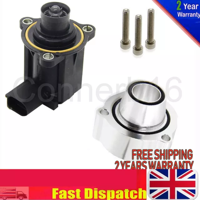 Set For VW Audi Blow Off Valve Spacer BOV MK5 GTI B7 2.0 TSI TFSI Diverter DV