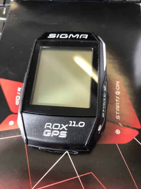 Sigma ROX 11.0 GPS bicicletta - computer bicicletta - costava £170!... BICICLETTA GPS-VERSIONE BIANCA