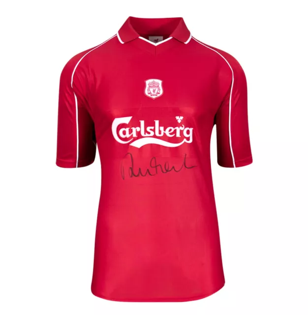 Maglietta Robbie Fowler Firmata Liverpool - Home, 2000-2001 Maglia Autografa