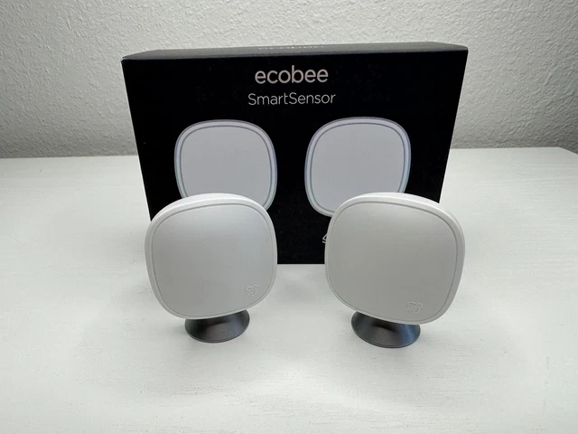 Ecobee SmartSensor 2-Pack Room Temperature Sensor With Motion Occupancy Sensors
