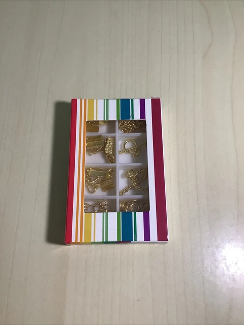 Colección Matrix: Kit Macrame Cobre Chapado En Oro. (Aproximadamente 20 Piezas)