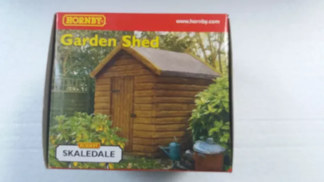 Hornby Skaledale OO Gauge - Garden Shed - R8576 (Boxed)