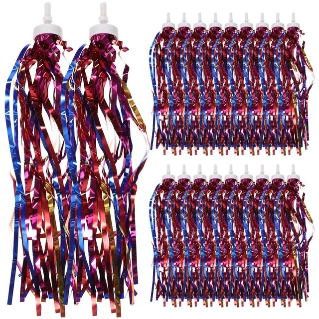 20pcs enfants Scooter Streamers Streamers pour enfants Bike Tassel Ribbon Colorf