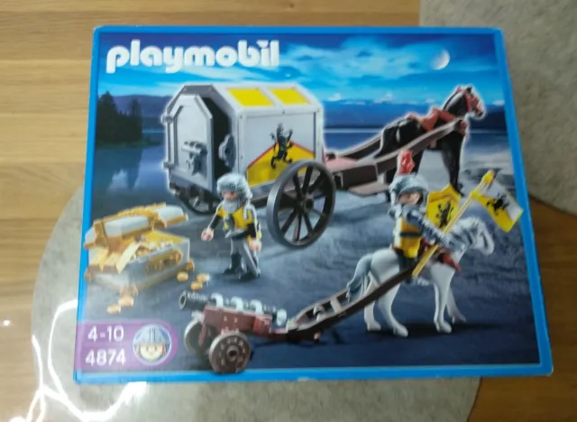Playmobil Ritter mit kutsche 4708