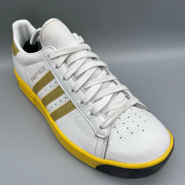 2017 ADIDAS ORIGINALS Forest Hills CQ2083 White Yellow Gold Men Uk 10.5 Terraces 149.99 PicClick UK