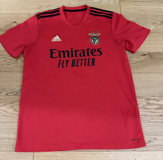 Emirates Fly better Benfica Home Fußballtrikot 2020 -2021 Adidas Sagres  Größe L