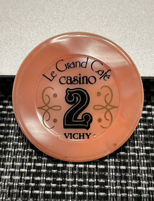$2 Le Grand Cafe Casino De Vichy France Jeton Casino Poker Chip