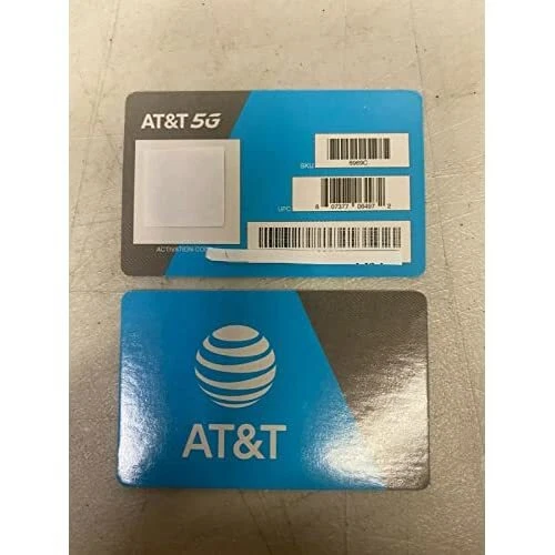 NEW AT&T 5G E-Sim ESIM 6969c with QR Ready to Activate! Bonus Pack with ...