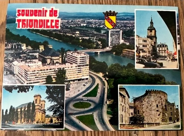 CPA 57 THIONVILLE Souvenir vue Le Beffroi - L'Eglise et La Tour - Editions HANSI