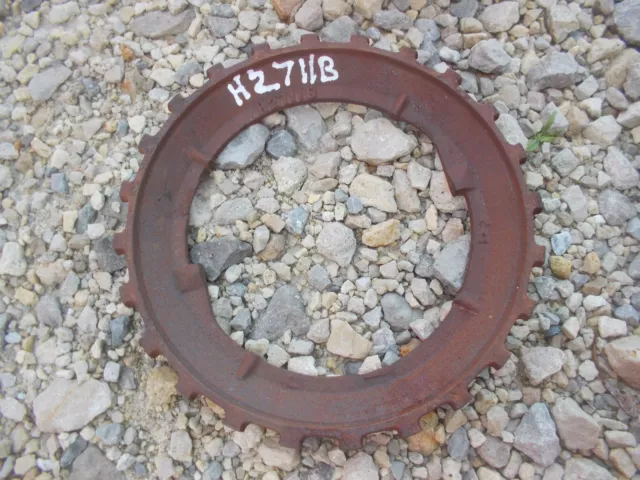 1 USED H2711B STEEL / CAST IRON John Deere PLANTER Bean Seed PLATE H 2711 B