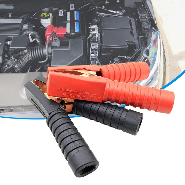 2 pz connettore batteria ad alta resistenza facile collegamento test di ricarica cavo elettrico