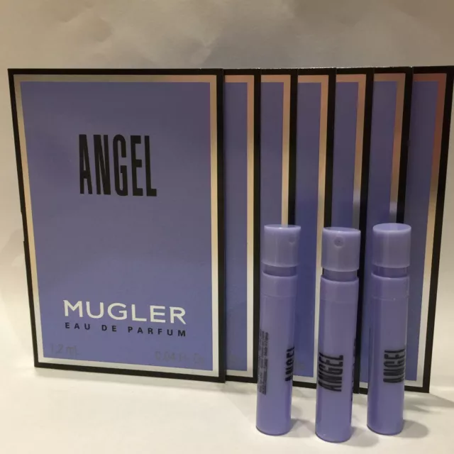 Angel Thierry Mugler Eau De Parfum Sample Spray .04 fl oz  New w/ Card 9 pack