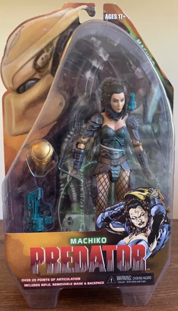 NECA Predator Machiko Series 18 Figure New Authentic