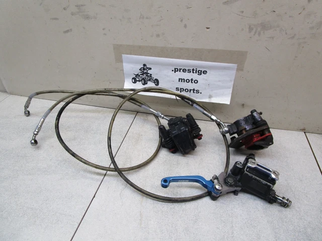 FRONT BRAKE MASTER CYLINDER & CALIPERS 85-92 suzuki quadracer lt250r lt 250r 250