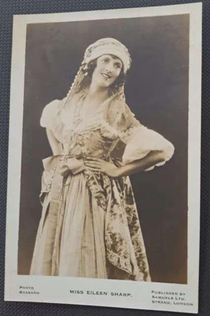 RP Postcard D`Oyly Carte Gilbert & Sullivan Eileen Sharp Gondoliers