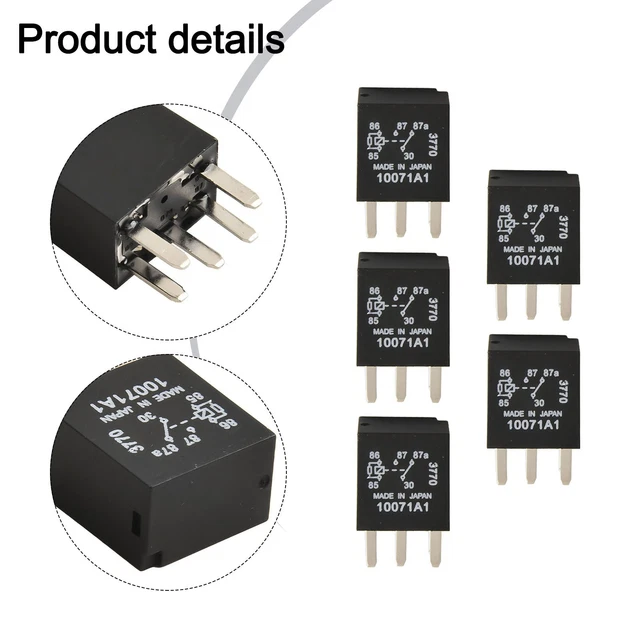 Relais 12v 16a Relais De Puissance Schrack RTH34012 - 12VDC, 16A, 6 Broches, Neuf Et D'origine Relais électrique Industriel - Foto 9