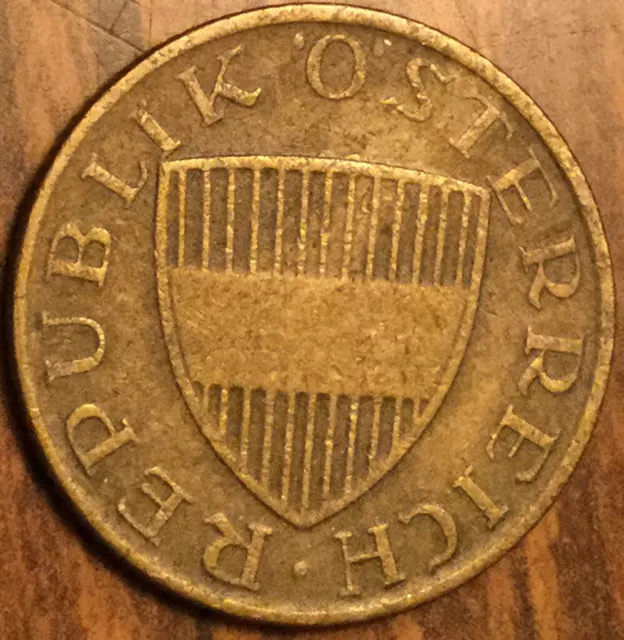 1966 Austria 50 Groschen Coin
