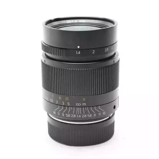 Shichikosho 7Artisans 28Mm F1.4 Asph Black Lens Interchangeable For Leica M