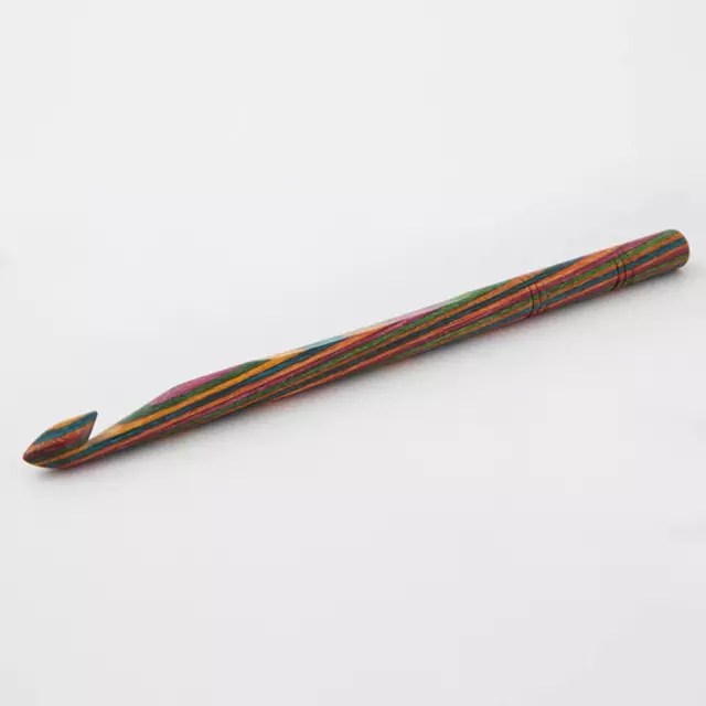 KnitPro "Symfonie" Wood Single End Crochet Hooks - Choose Your Size