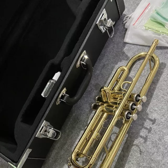 Trumpet 4335 B Flat Golden Trumpet Professional Performance Trumpet Instrument