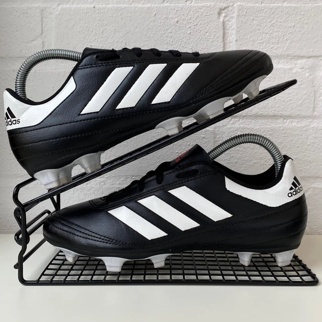 ADIDAS GOLETTO VI FG Black White Moulded Men s Football Boots