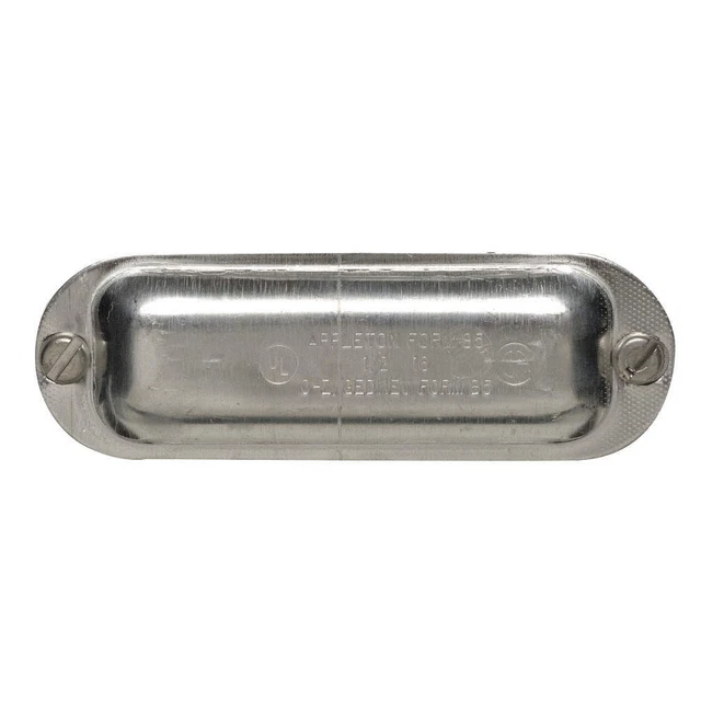 APPLETON ELECTRIC K250&300-A Conduit Access Cover,Aluminum