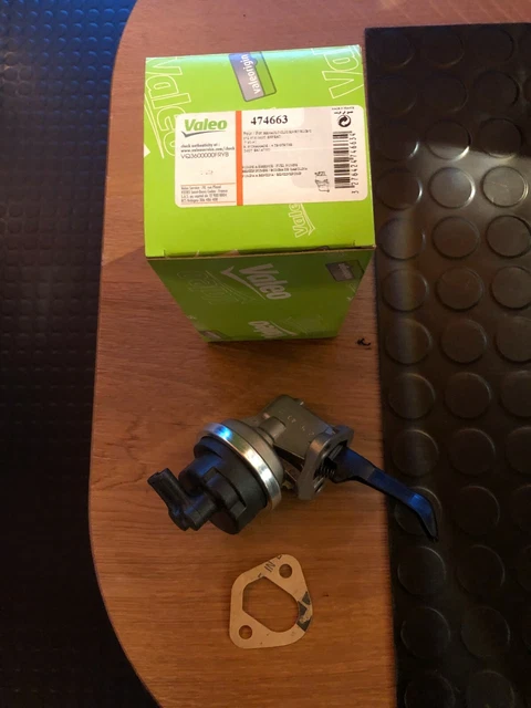 Pompe à Carburant VALEO 474663 - Compatible Renault Clio I, 19 I & II Et Express