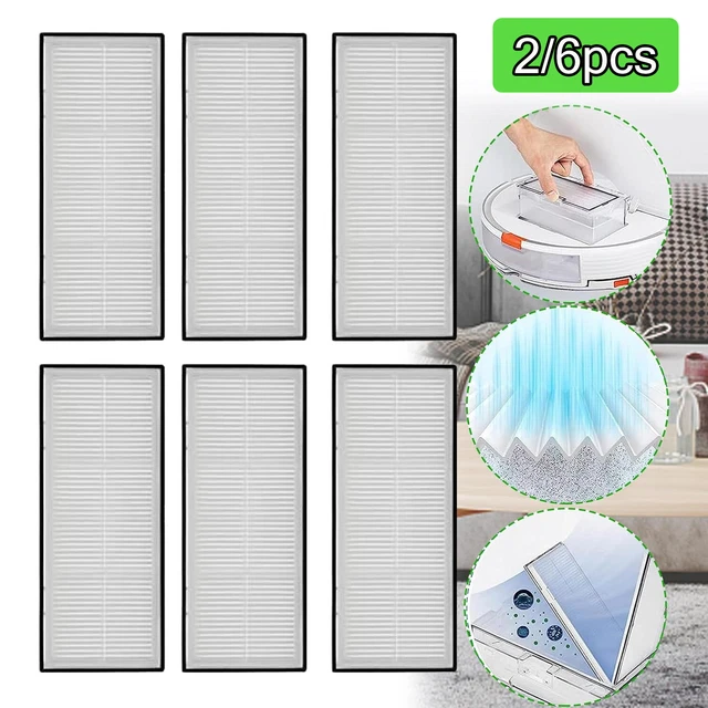 Filtro Lavabile Roborock Originale | 2 Pezzi Per S8/S7 Series | Ricambio Per Aspirapolvere Robot - Foto 9