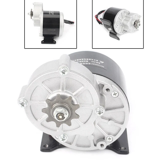 Motore elettrico riduzione ingranaggi 24 Volt 350 Watt MY1016Z3 con pignone 9 denti