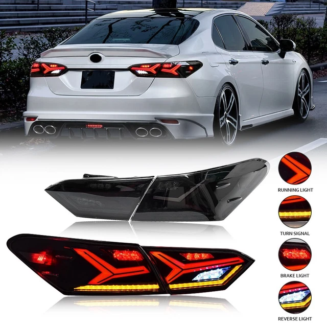 LED TAIL LIGHTS For Toyota Camry 20182023 Turn Signal Rear Lamp
